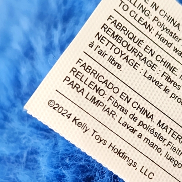 STITCH 💙 8" Blue Stitch FuzzAMallow Disney's Lilo & Stitch Squishmallow NWT - Picture 7 of 9